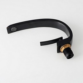 Basin Faucet Contemporary Style Single Handle One Hole Hot And Cold Nickel Brushed