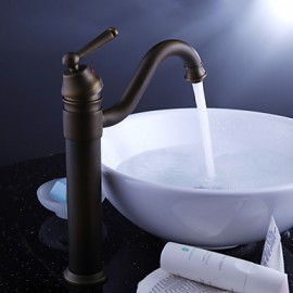 Bathroom Sink Faucet Classic Style Antique Bronze Finish