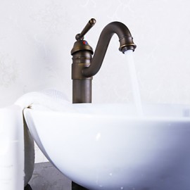 Bathroom Sink Faucet Classic Style Antique Bronze Finish