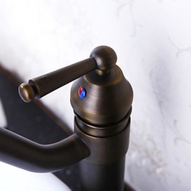 Bathroom Sink Faucet Classic Style Antique Bronze Finish