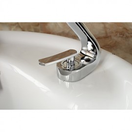 Bathroom Sink Faucet In Contemporary Style Single Handle One Hole Faucet
