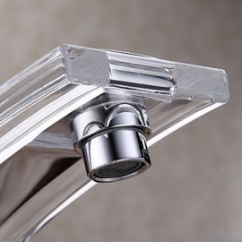 Bathroom Sink Faucet In Post Modern Sytle With Chrome Finish Faucet