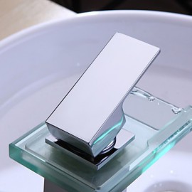 Bathroom Sink Faucet Rose Gold Finish Single Handle Centerset Faucet
