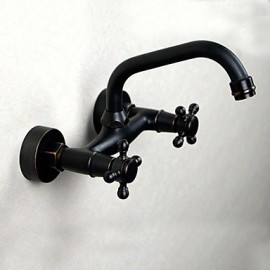 Bathroom Sink Faucet Antique Brass Oil-Rubbed Bronze