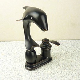 Bathroom Sink Faucet Antique Brass Oil-Rubbed Bronze