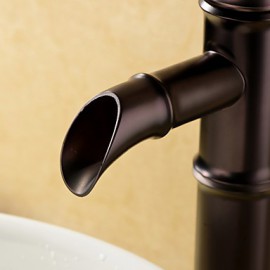 Bathroom Sink Faucet Art Deco / Retro Brass Oil-Rubbed Bronze
