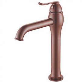 Bathroom Sink Faucet Art Deco / Retro Brass Painting