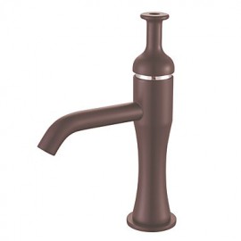 Bathroom Sink Faucet Art Deco / Retro Brass Painting