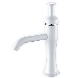 Bathroom Sink Faucet Art Deco / Retro Brass Painting