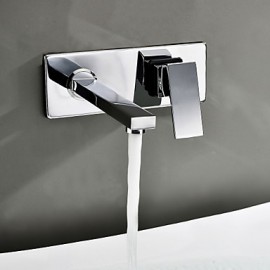 Bathroom Sink Faucet Contemporary Brass Chrome