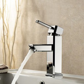 Bathroom Sink Faucet Contemporary Brass Chrome
