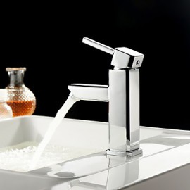 Bathroom Sink Faucet Contemporary Brass Chrome