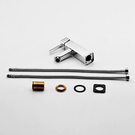 Bathroom Sink Faucet Contemporary Brass Chrome