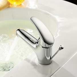 Bathroom Sink Faucet Contemporary Brass Chrome