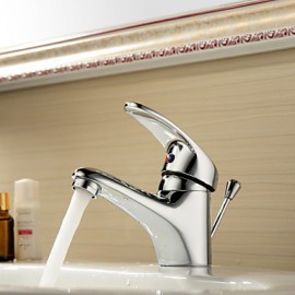 Bathroom Sink Faucet Contemporary Brass Chrome