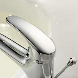 Bathroom Sink Faucet Contemporary Brass Chrome