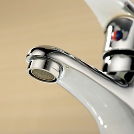 Bathroom Sink Faucet Contemporary Brass Chrome