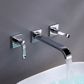 Bathroom Sink Faucet Contemporary Brass Chrome