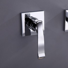 Bathroom Sink Faucet Contemporary Brass Chrome