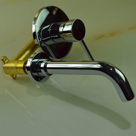 Bathroom Sink Faucet Contemporary Brass Chrome
