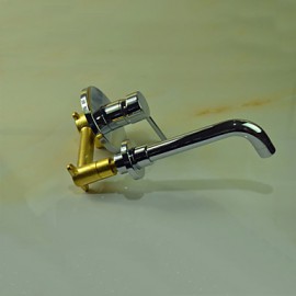 Bathroom Sink Faucet Contemporary Brass Chrome