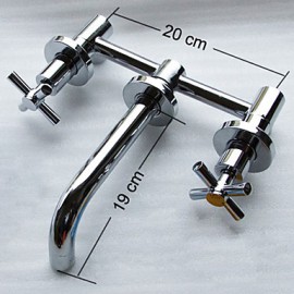 Bathroom Sink Faucet Contemporary Brass Chrome