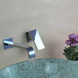 Bathroom Sink Faucet Contemporary Brass Chrome