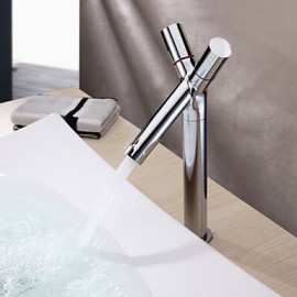 Bathroom Sink Faucet Contemporary Brass Chrome