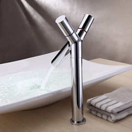 Bathroom Sink Faucet Contemporary Brass Chrome