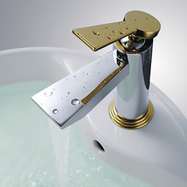 Bathroom Sink Faucet Contemporary Brass Chrome