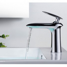 Bathroom Sink Faucet Contemporary Brass Chrome