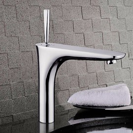 Bathroom Sink Faucet Contemporary Brass Chrome