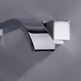 Bathroom Sink Faucet Contemporary Brass Chrome