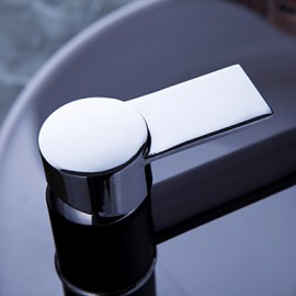 Bathroom Sink Faucet Contemporary Led Brass Painting