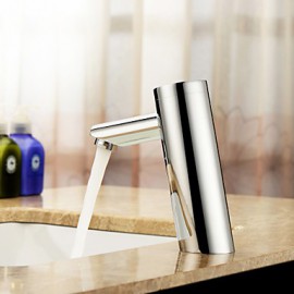 Bathroom Sink Faucet Contemporary Touch/Touchless Brass Chrome