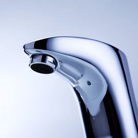 Bathroom Sink Faucet Contemporary Touch/Touchless Brass Chrome