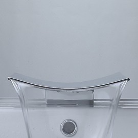 Bathroom Sink Faucet Contemporary Waterfall Brass Chrome