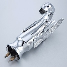 Bathroom Sink Faucet Contemporary Waterfall Brass Chrome