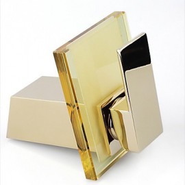 Bathroom Sink Faucet Country Waterfall Brass Ti-Pvd