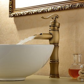 Bathroom Sink Faucet Traditional Brass Antique Brass