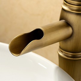 Bathroom Sink Faucet Traditional Brass Antique Brass