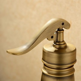 Bathroom Sink Faucet Traditional Brass Antique Brass