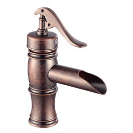 Bathroom Sink Faucet Traditional Brass Antique Copper
