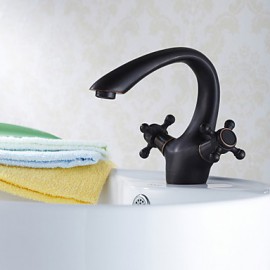 Bathroom Sink Faucet Traditional Brass Oil-Rubbed Bronze