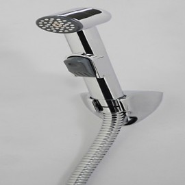 Bidet Shattaf Douche Spray Chrome Hygienic Toilet Shower Head Hose Set