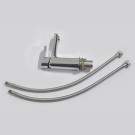 Brass Single Hole Bathroom Faucet Basin Faucet Hot And Cold Water Mixer Tap