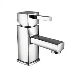 British System Modern Monobloc Basin Sink Mixer Tap Chrome Designer Bathroom Faucet