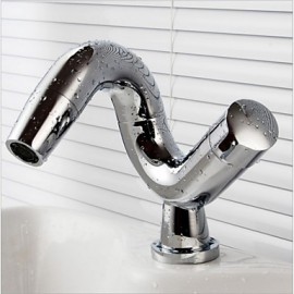 Centerest Rotatable Chrome Finish Bathroom Sink Faucet Basin Mixers Taps
