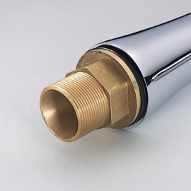 Contemporary Bathroom Sink Faucet Chrome Finish