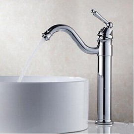 Contemporary Brass Basin (Chrome Finish)